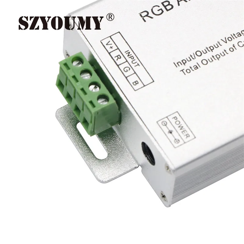 SZYOUMY LED RGB Amplifier DC12-24V 24A RGB Amplifier for RGB LED Strip Power Repeater Console Controller
SZYOUMY LED RGB Amplifier DC12-24V 24A RGB Amplifier for RGB LED Strip Power Repeater Console Controller