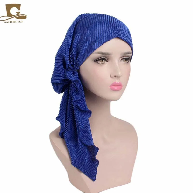 New women soft ruffle head Scarf Chemo Hat Turban Pre-Tied Headwear Bandana headscarf Tichel for Cancer
New women soft ruffle head Scarf Chemo Hat Turban Pre-Tied Headwear Bandana headscarf Tichel for Cancer