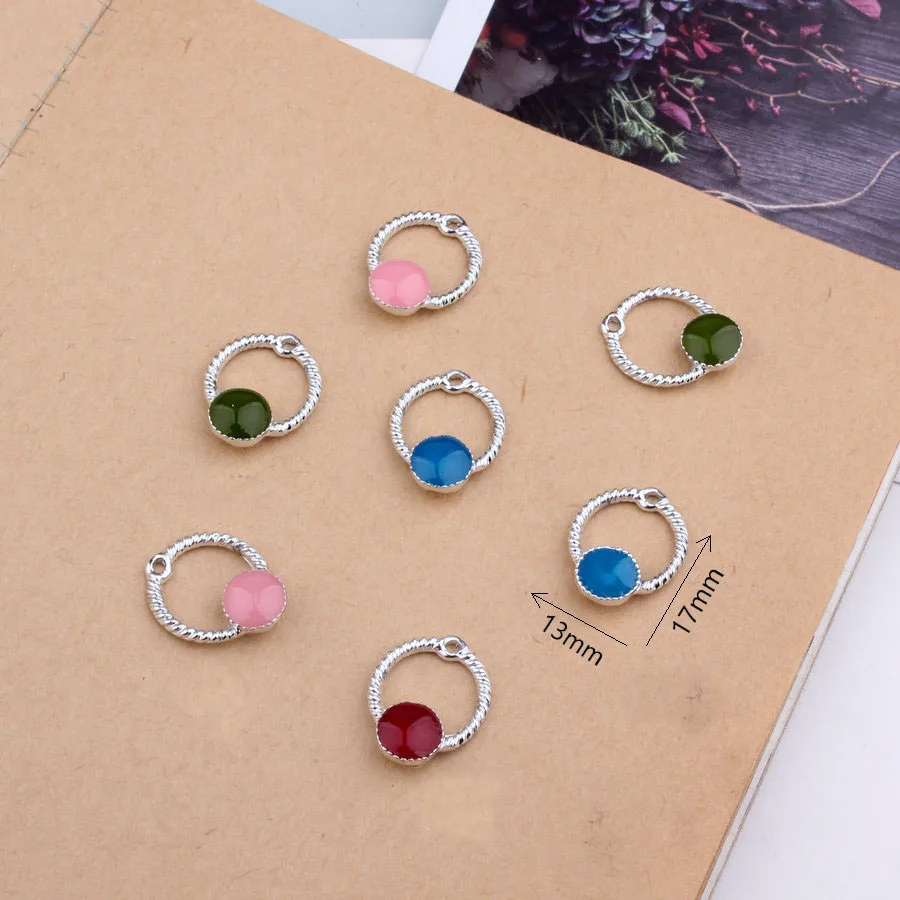 20Pcs Crystal Rhinestone Ring Charms Plating Alloy Dangle Charms Fit Bracelet Necklace Pendant DIY Jewelry Making Accessories
20Pcs Crystal Rhinestone Ring Charms Plating Alloy Dangle Charms Fit Bracelet Necklace Pendant DIY Jewelry Making Accessories