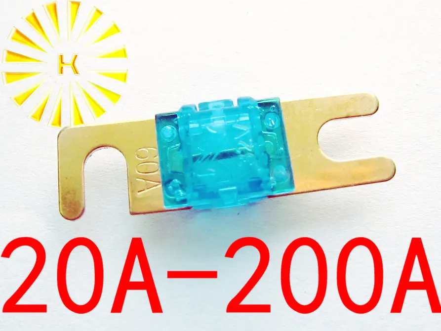 FREE SHIPPING 20PCS x 20A 30A 40A 60A 80A 100A 125A 150A 175A 200A 32V Mini Car Stereo Audio ANL AFS Fuse Gold Plated
FREE SHIPPING 20PCS x 20A 30A 40A 60A 80A 100A 125A 150A 175A 200A 32V Mini Car Stereo Audio ANL AFS Fuse Gold Plated