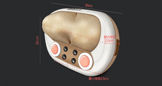 Full Body Massage Cushion Pillow Cervical Massager 4d Kneading Electric Vibrating Magnet Shiatsu Shoulder Back Electronic
Full Body Massage Cushion Pillow Cervical Massager 4d Kneading Electric Vibrating Magnet Shiatsu Shoulder Back Electronic
