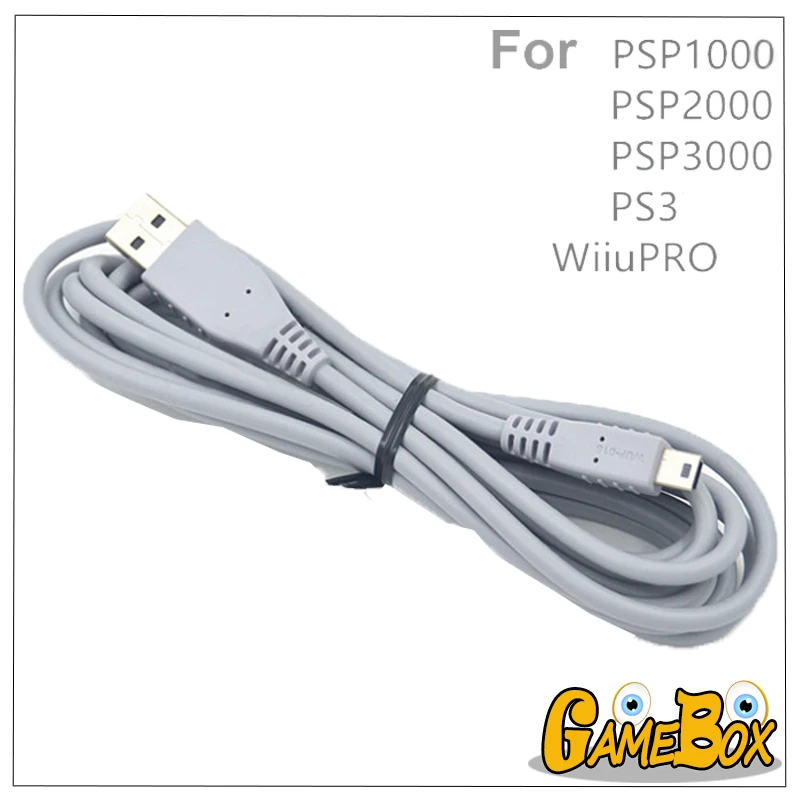 Original USB Charger Power Supply Charging Cable Data Cord for Nintend WiiU Data Charging Cable For Wiiu/PS3/PSP1000/2000/3000
Original USB Charger Power Supply Charging Cable Data Cord for Nintend WiiU Data Charging Cable For Wiiu/PS3/PSP1000/2000/3000