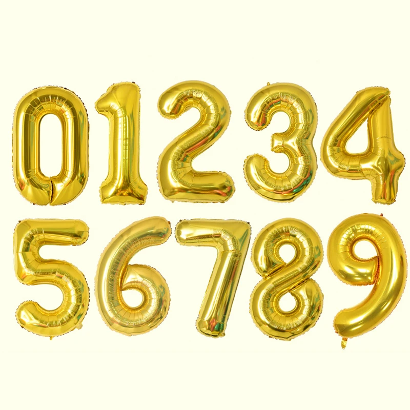 Fashion 1PC Number Foil Balloons Rose Red Rose Golden Black Silvery Birthday Party Celebration Party Decoration 40 Inches
Fashion 1PC Number Foil Balloons Rose Red Rose Golden Black Silvery Birthday Party Celebration Party Decoration 40 Inches