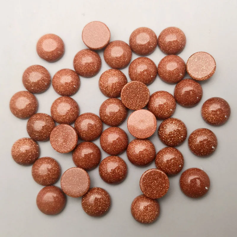 fashion charm 50Pcs/lot glod sand natural stone round 10mm cabochon beads for jewelry Ring accessories no hole Free shipping
fashion charm 50Pcs/lot glod sand natural stone round 10mm cabochon beads for jewelry Ring accessories no hole Free shipping