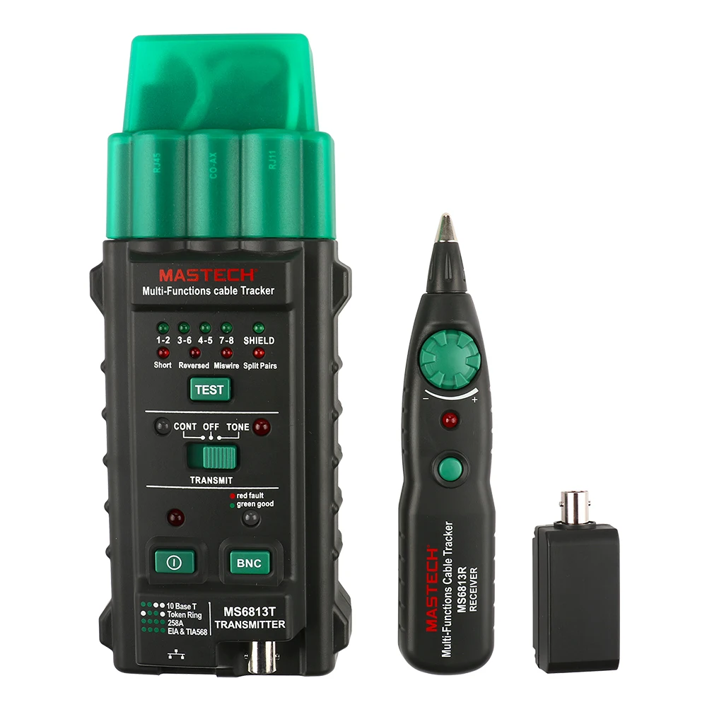 MASTECH MS6813 Многофункциональный сетевой кабель и тестер телефонных линий, детектор, трекер, автозапуск, мультиметр
MASTECH MS6813 Многофункциональный сетевой кабель и тестер телефонных линий, детектор, трекер, автозапуск, мультиметр