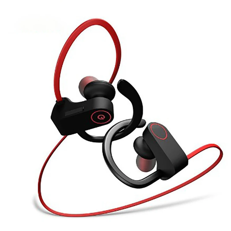 Ear-hook Bluetooth headphones wireless smart noise reduction sport music headset bass stereo waterproof English voice prompt
Ear-hook Bluetooth headphones wireless smart noise reduction sport music headset bass stereo waterproof English voice prompt