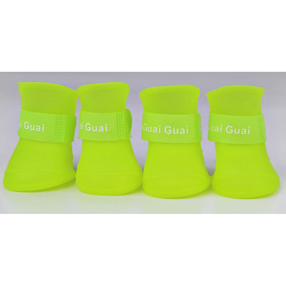 4pcs/Set Pet Dog Protective Rubber Silicone Boots Puppy Yellow Waterproof Anti Slip Rain Shoe Outdoor Supplies Teddy Accessories
4pcs/Set Pet Dog Protective Rubber Silicone Boots Puppy Yellow Waterproof Anti Slip Rain Shoe Outdoor Supplies Teddy Accessories