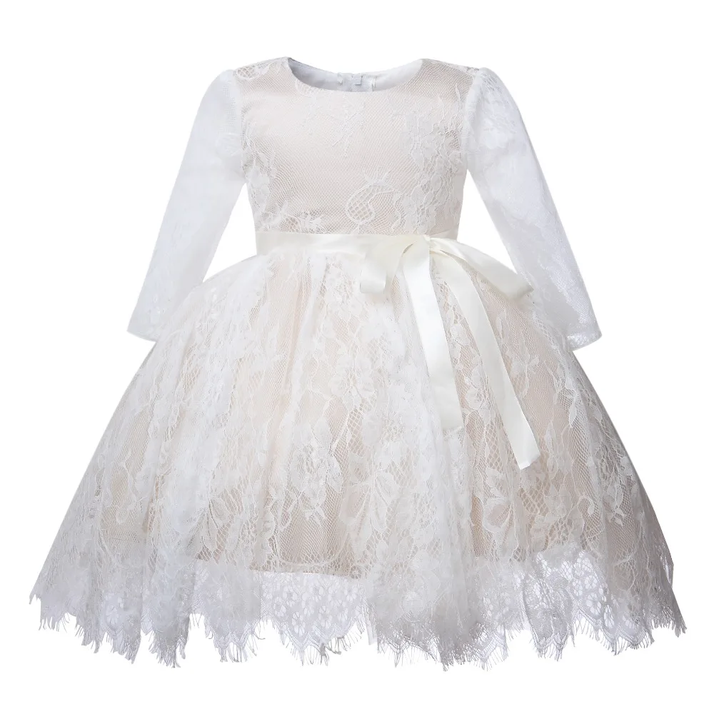 Champagne Lace Girl Dress Flower Girl Dress Long Sleeve Wedding Party Princess Vestidos Pageant Birthday First Communion Gown
Champagne Lace Girl Dress Flower Girl Dress Long Sleeve Wedding Party Princess Vestidos Pageant Birthday First Communion Gown
