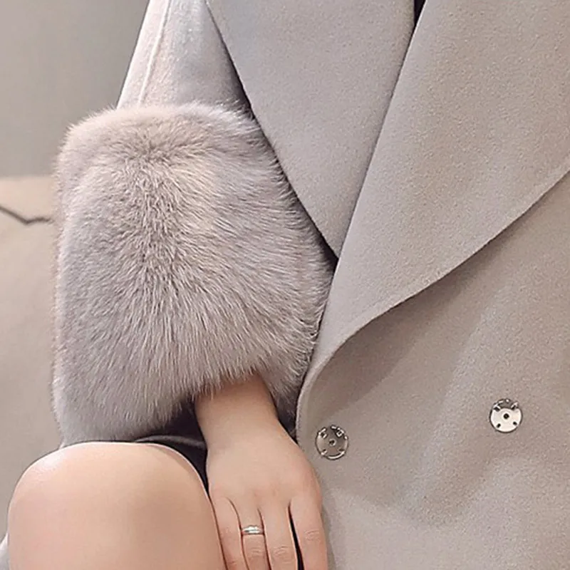 Newly Autumn Winter Women Coat Long Sleeve Faux Fur Patchwork Jacket Turndown Collar Solid Color Pockets Lady Casual Outwear DO9
Newly Autumn Winter Women Coat Long Sleeve Faux Fur Patchwork Jacket Turndown Collar Solid Color Pockets Lady Casual Outwear DO9
