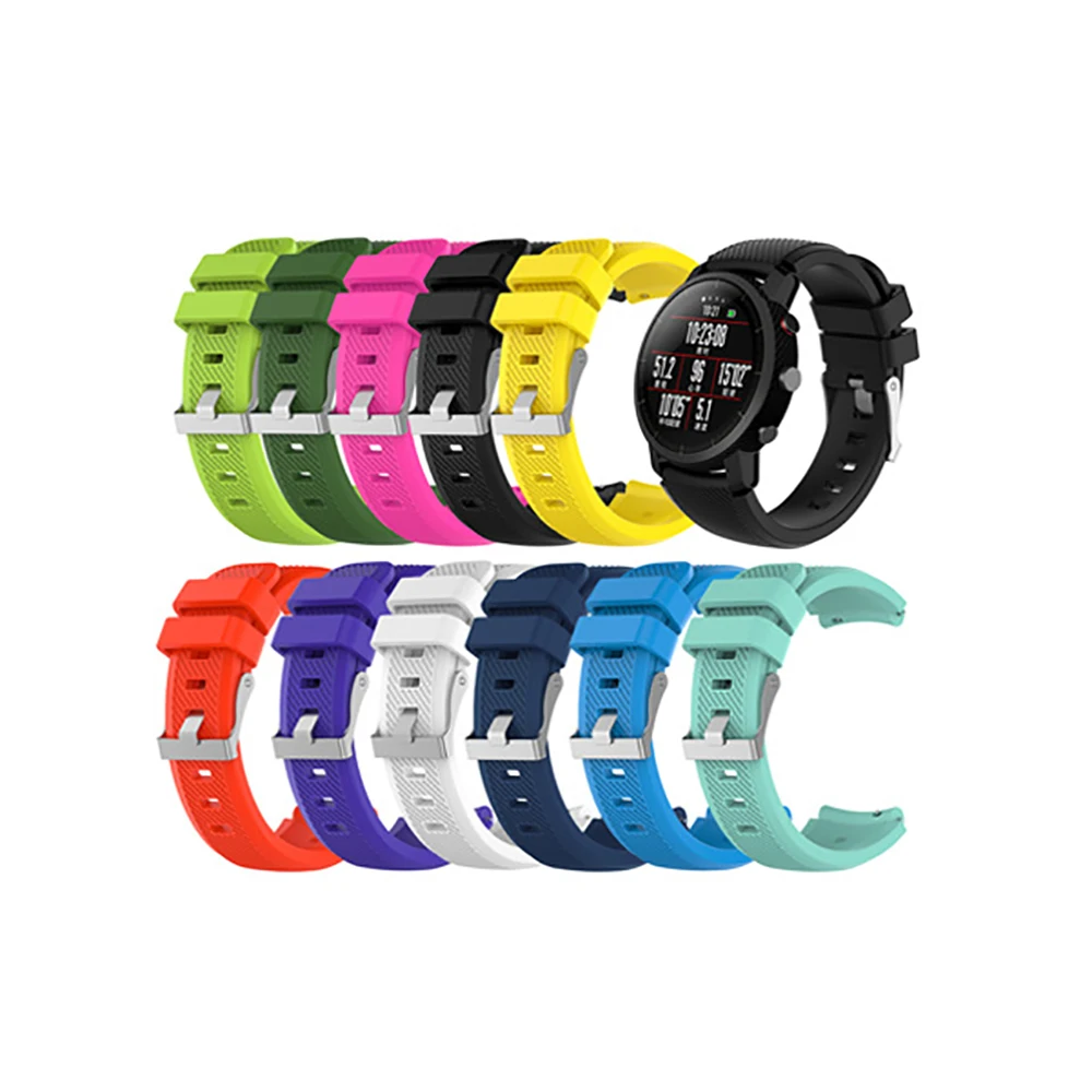 22mm Solid Color Silicone Watchband Bracelet For Samsung Galaxy Watch 46mm Watch Band Strap Replacement Smartwatch Accessories
22mm Solid Color Silicone Watchband Bracelet For Samsung Galaxy Watch 46mm Watch Band Strap Replacement Smartwatch Accessories