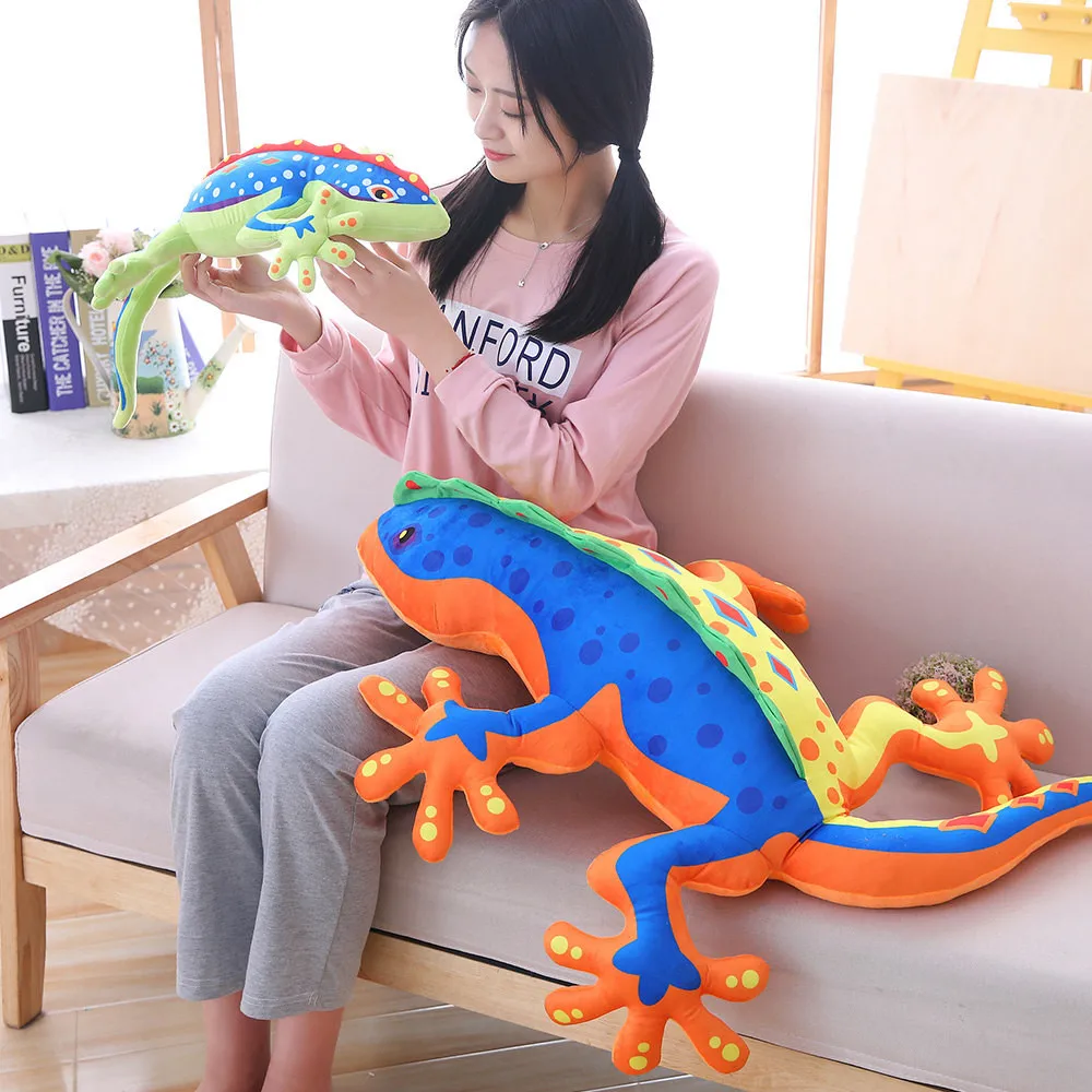 Hot 1PC 55cm Simulation Creative Toys for Children Animal Kawaii Plush Toys Stuffed gecko Sofa Pillow Doll Christmas Gift Soft
Hot 1PC 55cm Simulation Creative Toys for Children Animal Kawaii Plush Toys Stuffed gecko Sofa Pillow Doll Christmas Gift Soft