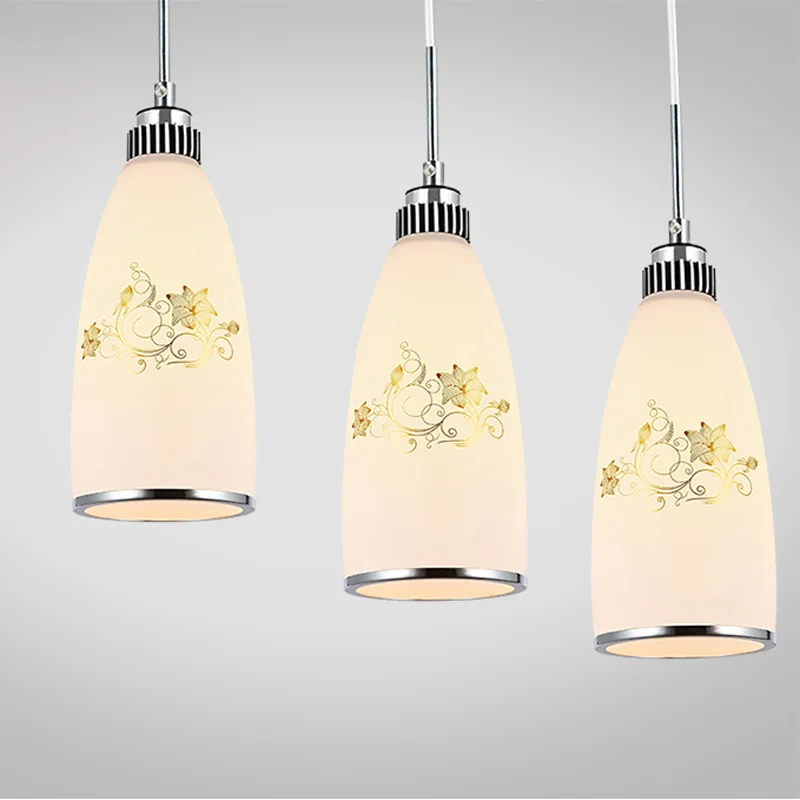 Modern Minimalist Glass Lampshade Chandelier Fixture E27 Bulb Creative Dining Room Bedroom Home Decoration Hanging Light PL564
Modern Minimalist Glass Lampshade Chandelier Fixture E27 Bulb Creative Dining Room Bedroom Home Decoration Hanging Light PL564