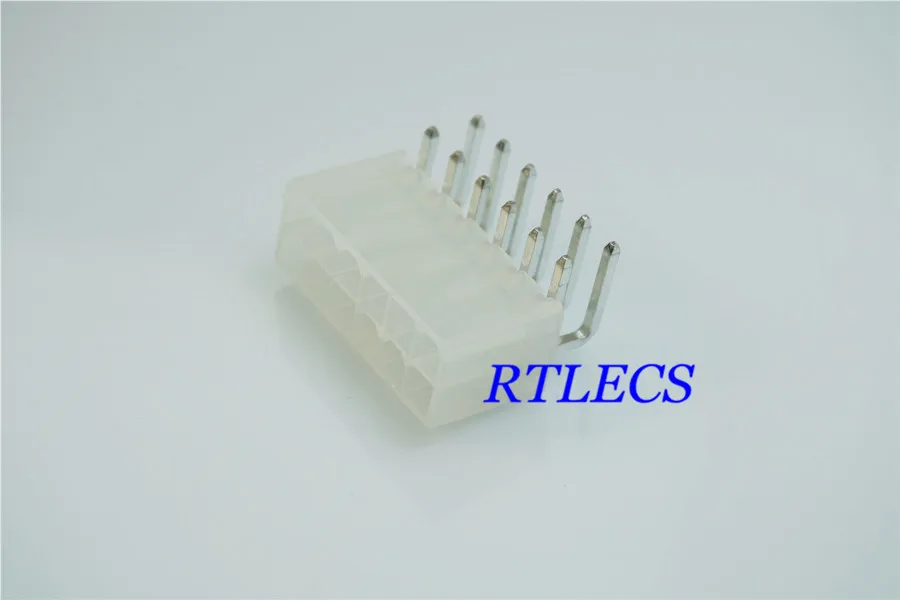 100pcs Mini-Fit Header Power Connector 4.20 mm 0.165" Shrouded Male Pin Dual Row 2x6 Pin 12 Position right Angle Through Hole
100pcs Mini-Fit Header Power Connector 4.20 mm 0.165" Shrouded Male Pin Dual Row 2x6 Pin 12 Position right Angle Through Hole