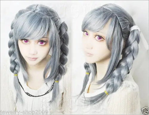 Парик для косплея Danganronpa Dangan Ronpa Peko Pekoyama красивый модный парик волос|wig fashion|wig wigwig