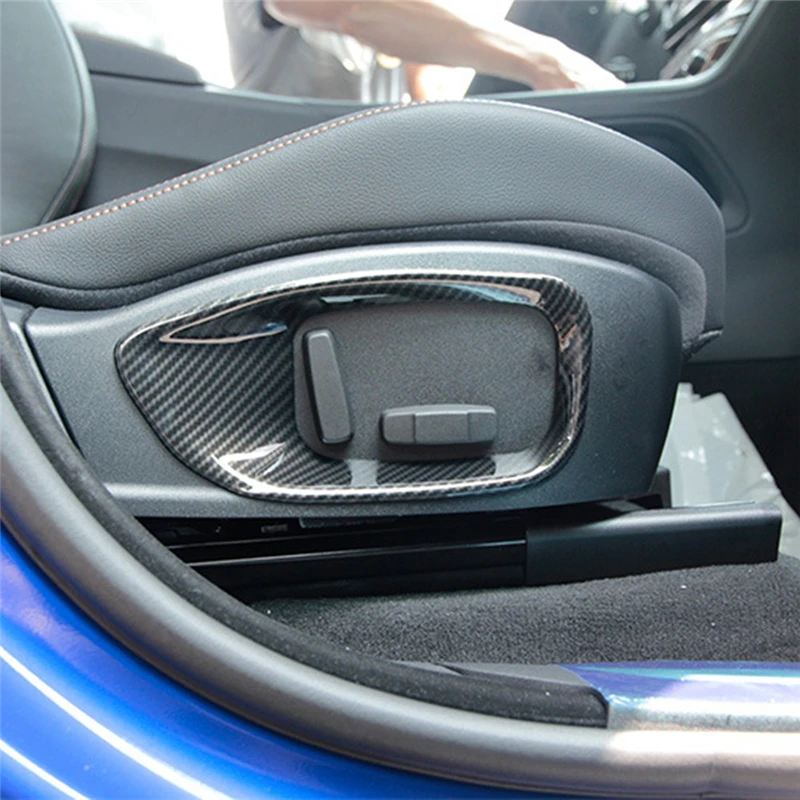Carbon Fiber Style Seat Adjustment Frame Decoration Cover Trim ABS 2pcs For Jaguar XE X760 F-Pace X761 XF X260 2016-2017
Carbon Fiber Style Seat Adjustment Frame Decoration Cover Trim ABS 2pcs For Jaguar XE X760 F-Pace X761 XF X260 2016-2017