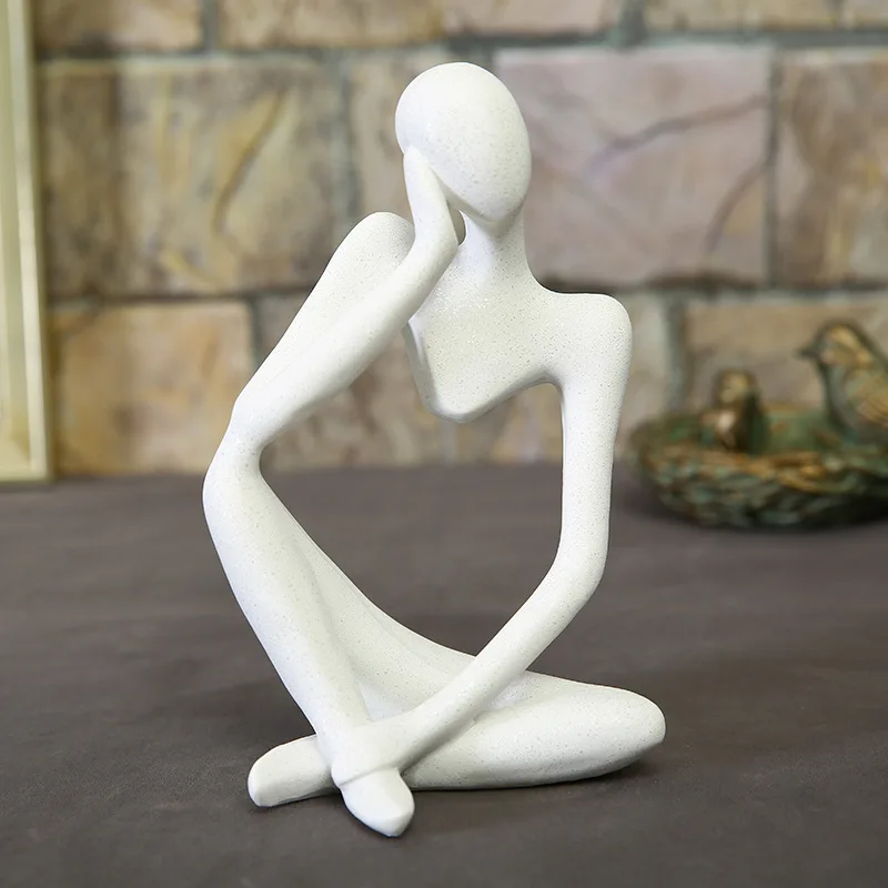 MRZOOT Modern Home Decoration Creative Character European Resin Statue Fashion Sculpture Sandstone Art Collection Gift Decoratio
MRZOOT Modern Home Decoration Creative Character European Resin Statue Fashion Sculpture Sandstone Art Collection Gift Decoratio