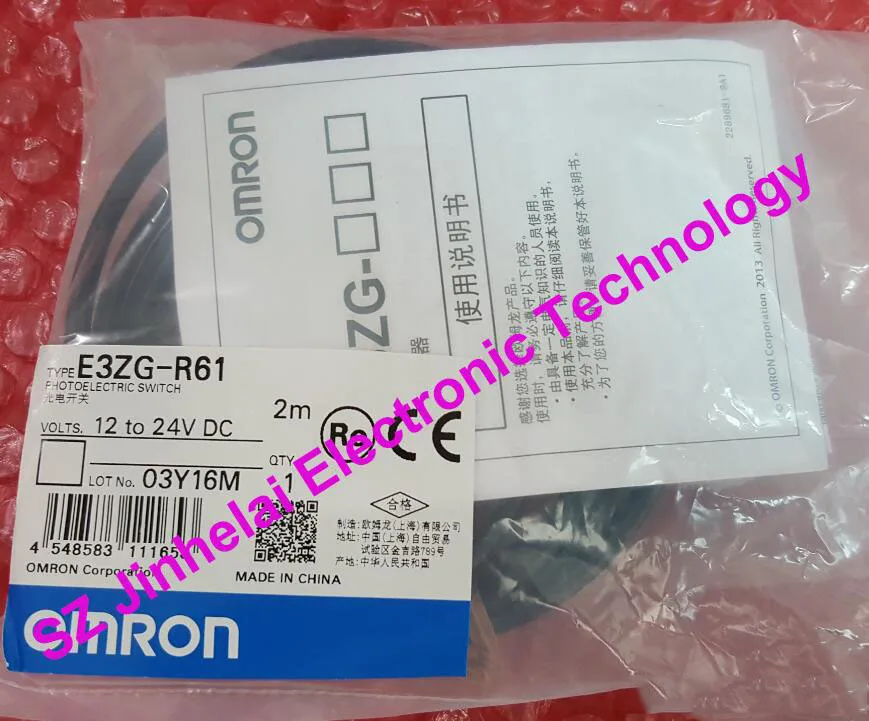 Новый и оригинальный E3ZG-R61 фотоэлектрический включатель OMRON Сенсор 2 м 12-24VDC
Новый и оригинальный E3ZG-R61 фотоэлектрический включатель OMRON Сенсор 2 м 12-24VDC