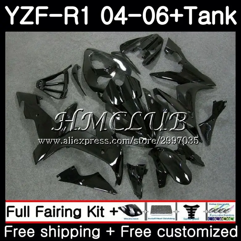 Body Gloss black For YAMAHA YZF R 1 YZF-1000 YZF 1000 YZF R1 2004 2005 2006 15HC.11 YZF1000 YZF-R1 04 06 YZFR1 04 05 06 Fairing
Body Gloss black For YAMAHA YZF R 1 YZF-1000 YZF 1000 YZF R1 2004 2005 2006 15HC.11 YZF1000 YZF-R1 04 06 YZFR1 04 05 06 Fairing