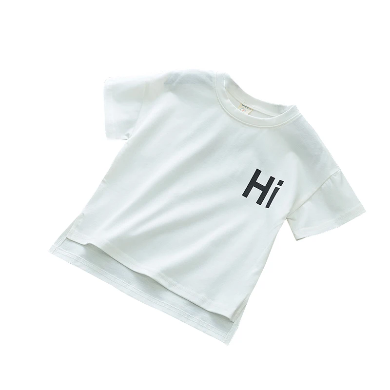 Girls Summer Fashion Casual Short Sleeve T-Shirt Loose Comfort Letter Print coat cotton comfortable
Girls Summer Fashion Casual Short Sleeve T-Shirt Loose Comfort Letter Print coat cotton comfortable