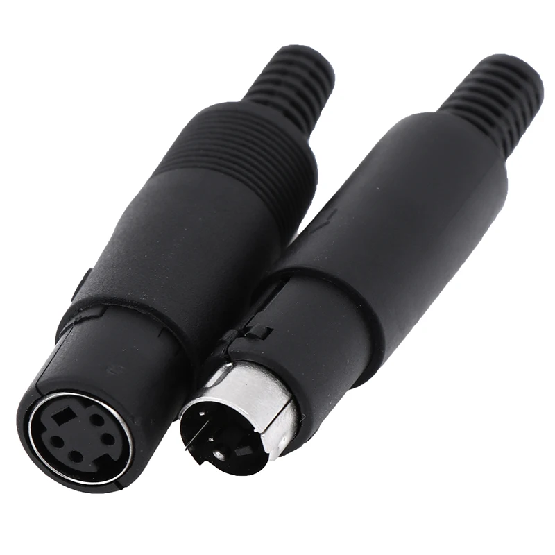 ZLinKJ новый разъем Mini DIN 3/4/5/6/7/8 PIN шасси с кабельным креплением оптовая продажа |