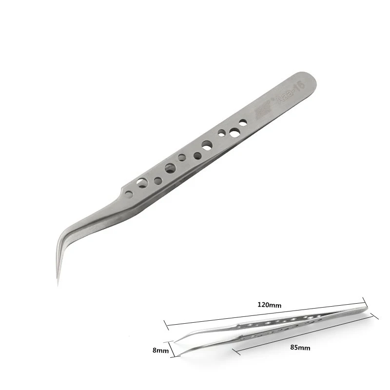 FEORLO Electronics Industrial Tweezers Anti-static Curved Straight Tip Precision Stainless Forceps Phone Repair Hand Tools Sets
FEORLO Electronics Industrial Tweezers Anti-static Curved Straight Tip Precision Stainless Forceps Phone Repair Hand Tools Sets