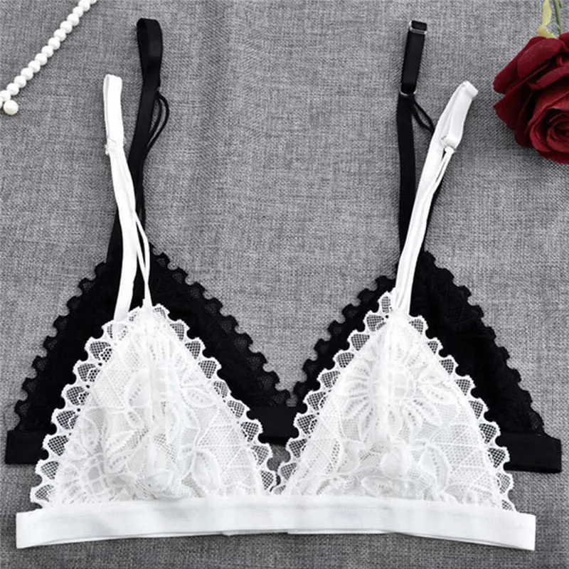 New Hot Women's Sexy Slim Floral Sheer Lace Triangle Bralette Bra Crop Top Bustier Unpadded Mesh Lined
New Hot Women's Sexy Slim Floral Sheer Lace Triangle Bralette Bra Crop Top Bustier Unpadded Mesh Lined
