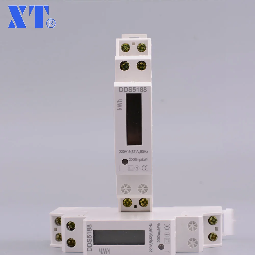 DDS5188 5(32) 230V 50HZ Single Phase Din Rail KWH Watt Hour Din-Rail Energy Meter Tester Monitor Checker
DDS5188 5(32) 230V 50HZ Single Phase Din Rail KWH Watt Hour Din-Rail Energy Meter Tester Monitor Checker