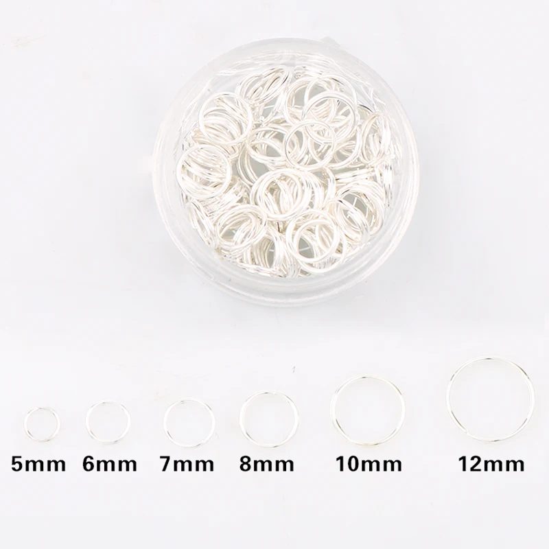 Hot Sale Silver Plated Tone Metal Double Loops Open Jump Rings Necklace Close Tool Ring DIY Jewelry Findings Making
Hot Sale Silver Plated Tone Metal Double Loops Open Jump Rings Necklace Close Tool Ring DIY Jewelry Findings Making