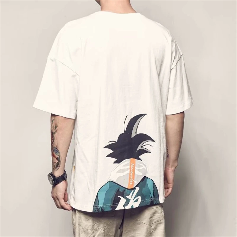Men's Cartoon Print Anime T-Shirt Summer Japanese Tide Brand Anime Harajuku Style Loose Round Neck Short Sleeve
Men's Cartoon Print Anime T-Shirt Summer Japanese Tide Brand Anime Harajuku Style Loose Round Neck Short Sleeve
