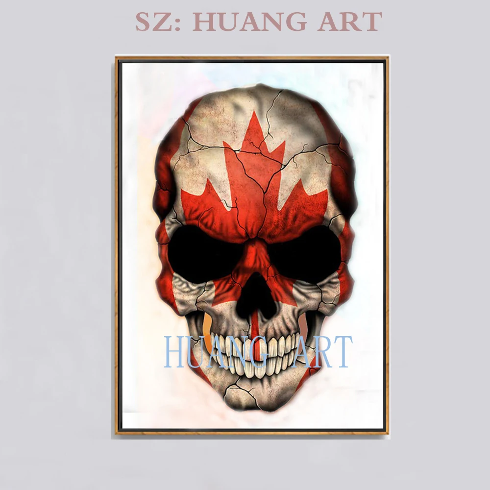 Figure oil painting posters and hand-painted skulls sitting room wall art hotel lobby sofa restaurant villa office conference
Figure oil painting posters and hand-painted skulls sitting room wall art hotel lobby sofa restaurant villa office conference