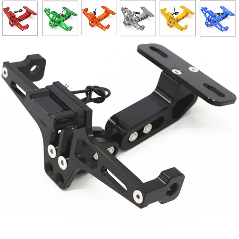 Triclicks Alloy CNC Motorcycle Adjustable License Number Plate Frame Holder Bracket Mount For Honda Yamaha Ducati Kawasaki BMW
Triclicks Alloy CNC Motorcycle Adjustable License Number Plate Frame Holder Bracket Mount For Honda Yamaha Ducati Kawasaki BMW
