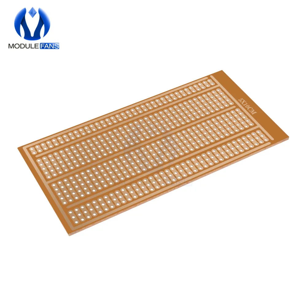 5 шт. 5x10 см оптовая универсальная без пайки PCB тестовая макетная плата медная