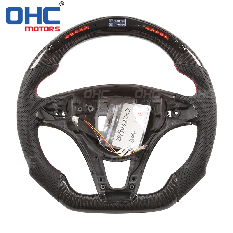 LED Steering Wheel compatible for Mercedes Benz W204,S204 W212,V212,S212 X156 C E GLA Class
LED Steering Wheel compatible for Mercedes Benz W204,S204 W212,V212,S212 X156 C E GLA Class