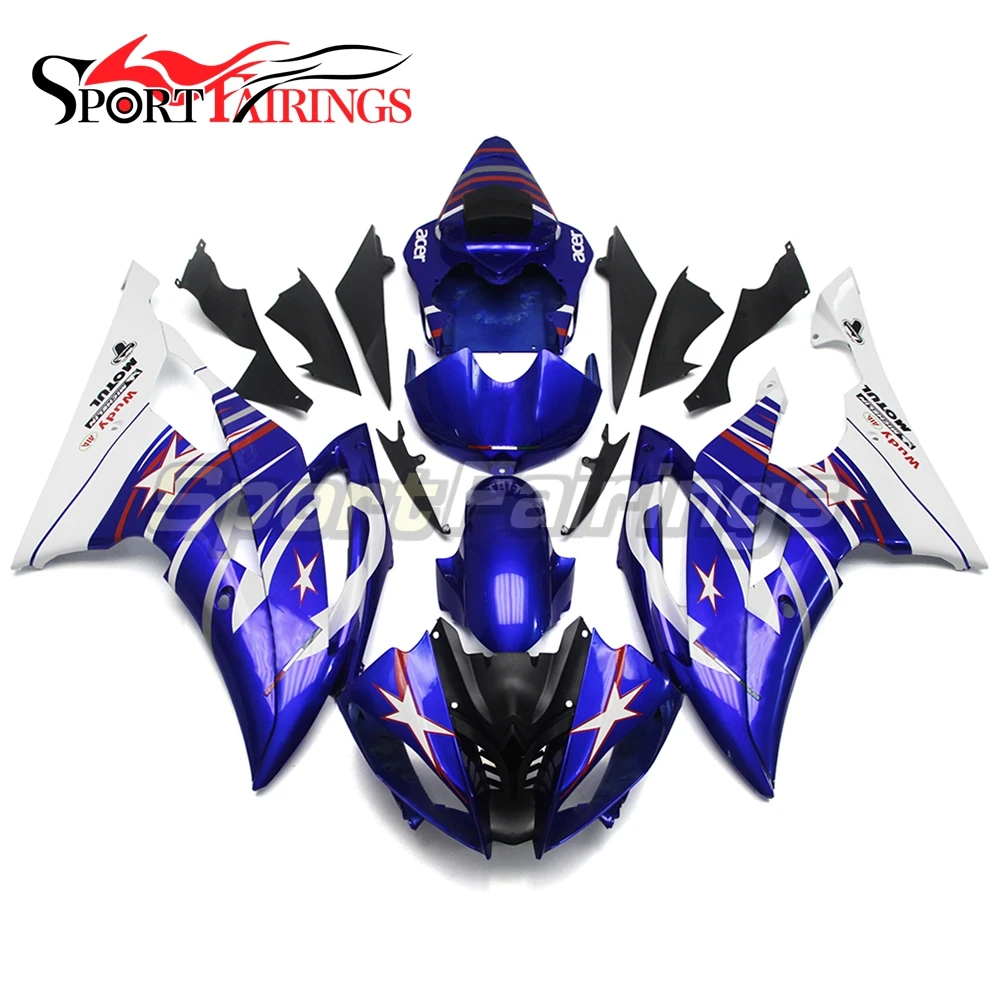 ACER Blue Injection Fairings For Yamaha YZF600 R6 08 09 10 11 12 13 14 15 injection Plastic ABS Motorcycle Fairing Kit Bodywork
ACER Blue Injection Fairings For Yamaha YZF600 R6 08 09 10 11 12 13 14 15 injection Plastic ABS Motorcycle Fairing Kit Bodywork