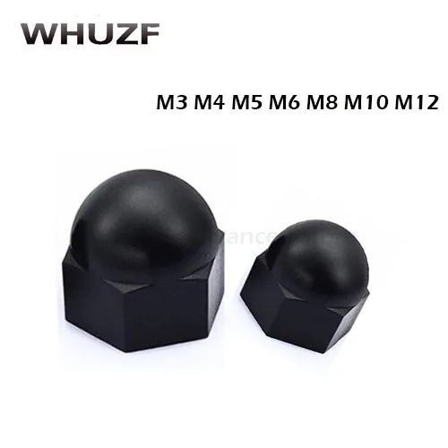 Acorn nut DIN1587 RoHS M3 M4 M5 M6 M8 M10 M12 Black Nylon Nut Plastic Cap Nuts Decorative Acorn Nut NL09
Acorn nut DIN1587 RoHS M3 M4 M5 M6 M8 M10 M12 Black Nylon Nut Plastic Cap Nuts Decorative Acorn Nut NL09