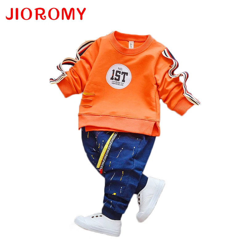 Осень 2019, комплект одежды для маленьких мальчиков JIOROMY, Детская футболка с длинным рукавом + брюки, спортивный костюм для мальчиков, Детский ...
Осень 2019, комплект одежды для маленьких мальчиков JIOROMY, Детская футболка с длинным рукавом + брюки, спортивный костюм для мальчиков, Детский ...