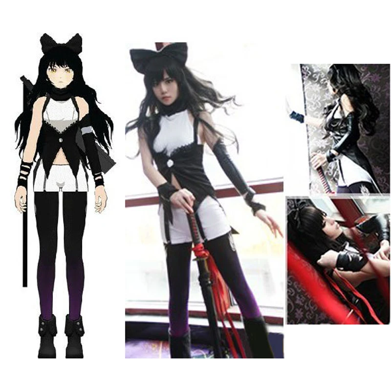 RWBY Black Trailer Blake Belladonna Cosplay Uniform Women Costume Any Size Free Shipping
RWBY Black Trailer Blake Belladonna Cosplay Uniform Women Costume Any Size Free Shipping