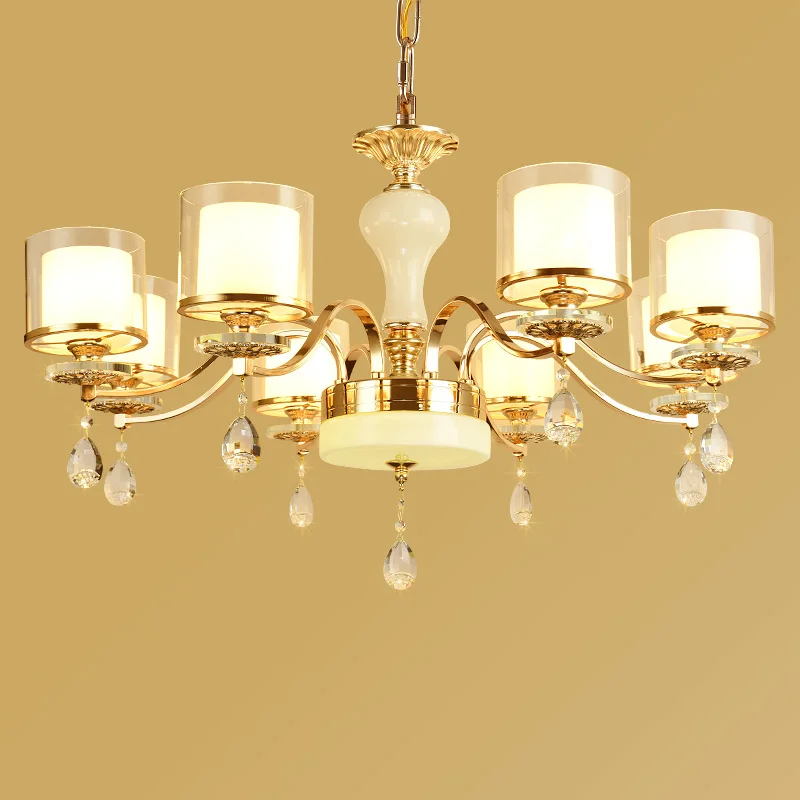 LED Crystal Chandelier Modern Living Room Chandelier American Restaurant Lamp Gold Chandelier Glass Crystals For Chandeliers
LED Crystal Chandelier Modern Living Room Chandelier American Restaurant Lamp Gold Chandelier Glass Crystals For Chandeliers