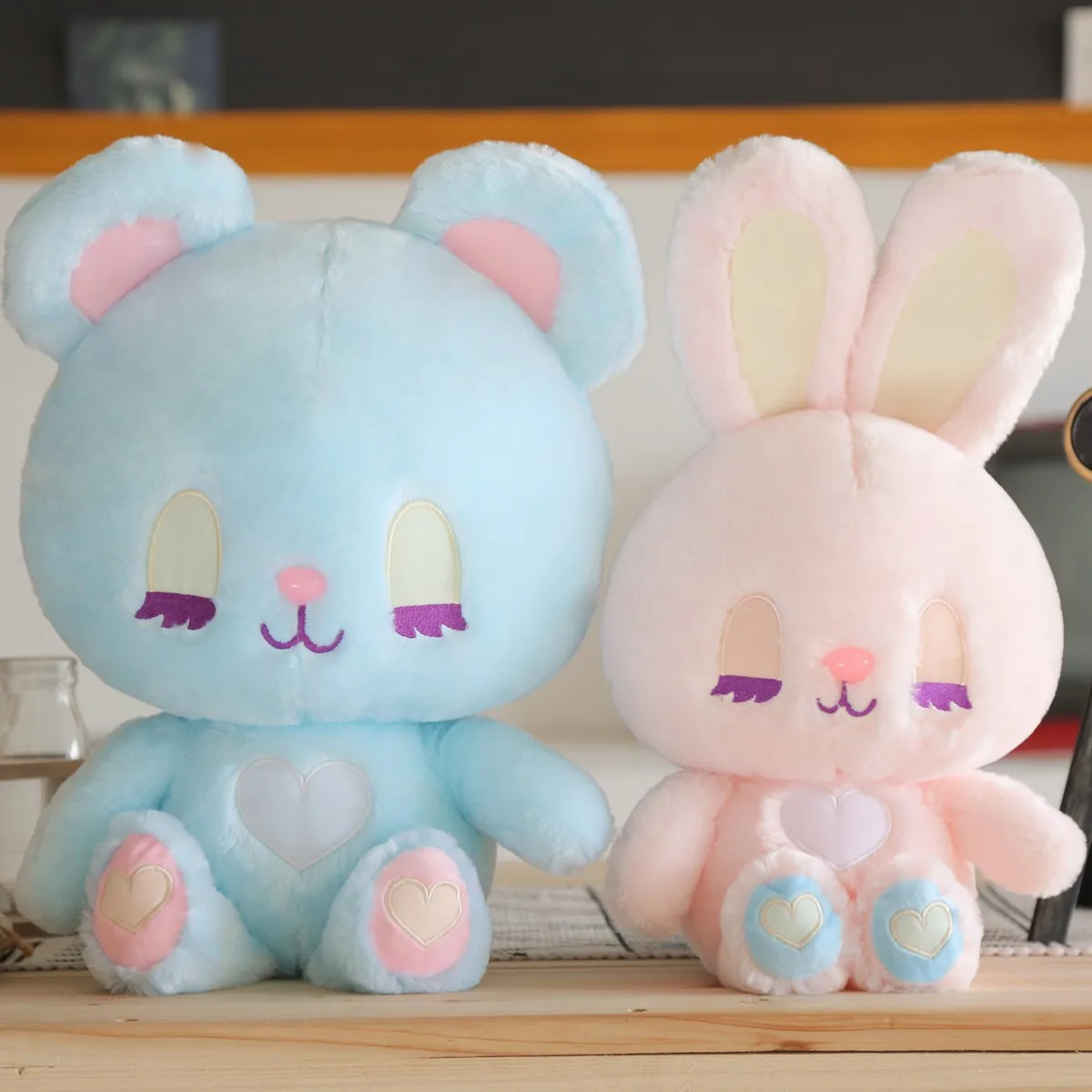 Cartoon sweet Candy dreamy sleep Bear&rabbit Appease Plush Toy soft stuffed animal comforting doll Child girl baby birthday gift
Cartoon sweet Candy dreamy sleep Bear&rabbit Appease Plush Toy soft stuffed animal comforting doll Child girl baby birthday gift