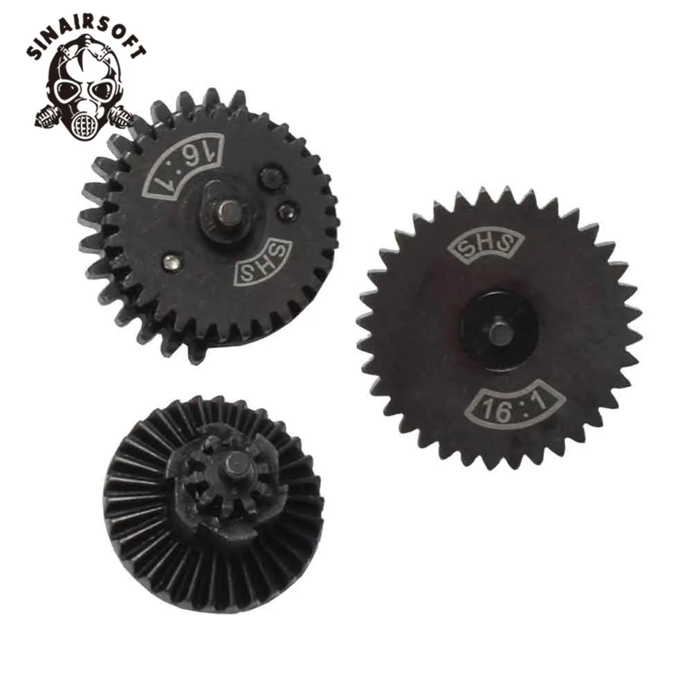 SINAIRSOFT 16:1 High Speed Gear Set for Ver.2 / 3 Airsoft Gearbox Hunting Paintball Accessories
SINAIRSOFT 16:1 High Speed Gear Set for Ver.2 / 3 Airsoft Gearbox Hunting Paintball Accessories