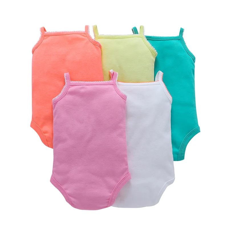Baby Boy Girl Sleeveless Bodysuit Unisex Newborn Solid Color Bodysuit 5Pcs /sets Summer Infant Baby Pajamas Costume 0-24M
Baby Boy Girl Sleeveless Bodysuit Unisex Newborn Solid Color Bodysuit 5Pcs /sets Summer Infant Baby Pajamas Costume 0-24M