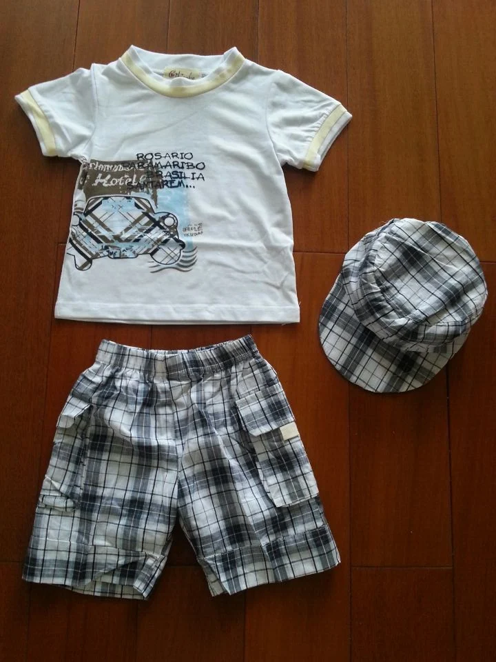 FreeShipping ONE SET Of 3Pcs Shirt + Pants+Hat Children Baby Boys Short Clothes Suits Fashion Kids Summer Suit Toddlers Apparel
FreeShipping ONE SET Of 3Pcs Shirt + Pants+Hat Children Baby Boys Short Clothes Suits Fashion Kids Summer Suit Toddlers Apparel