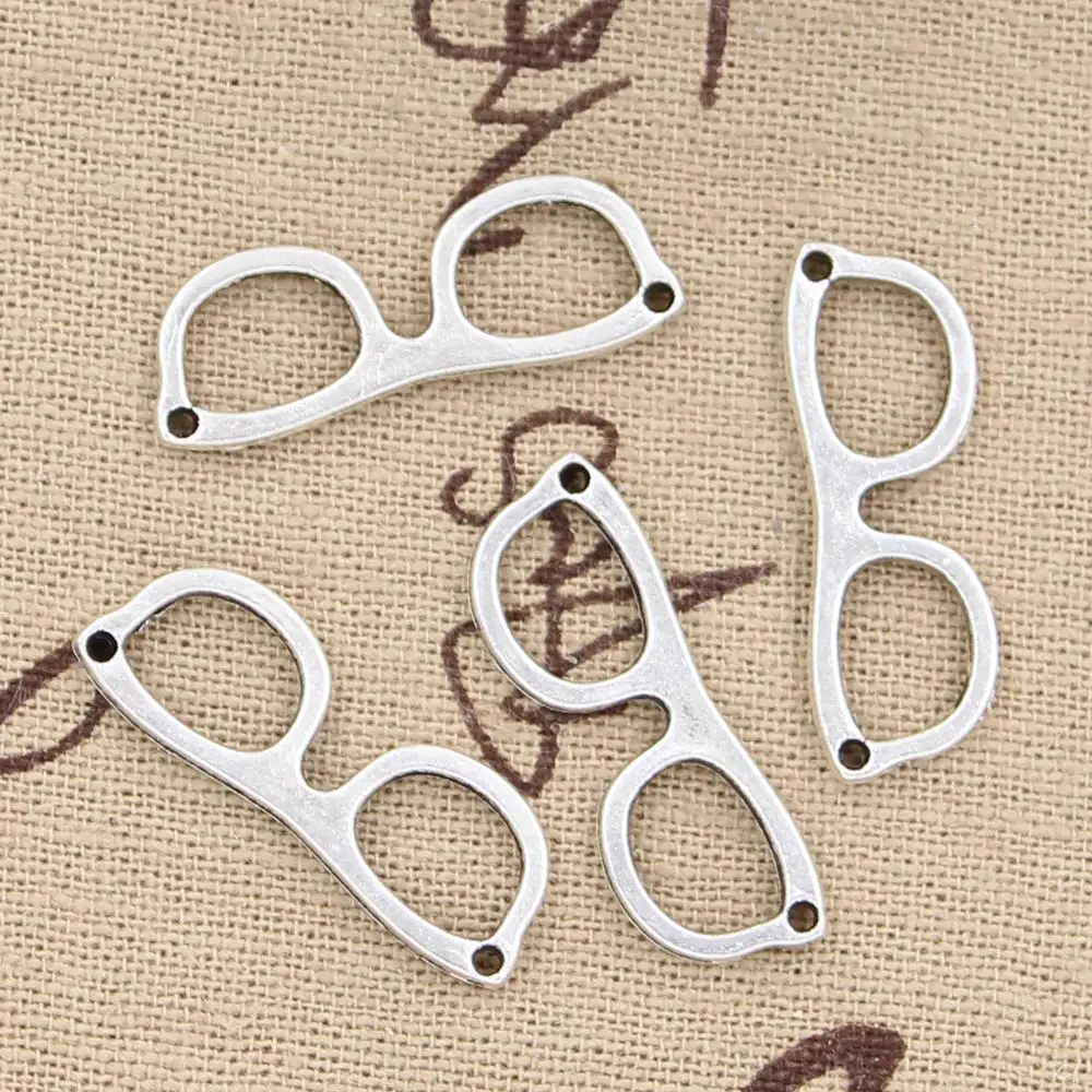 15pcs Charms Glasses Sunglasses 29x10mm Antique Making Pendant fit,Vintage Tibetan Bronze Silver color,DIY Handmade Jewelry
15pcs Charms Glasses Sunglasses 29x10mm Antique Making Pendant fit,Vintage Tibetan Bronze Silver color,DIY Handmade Jewelry