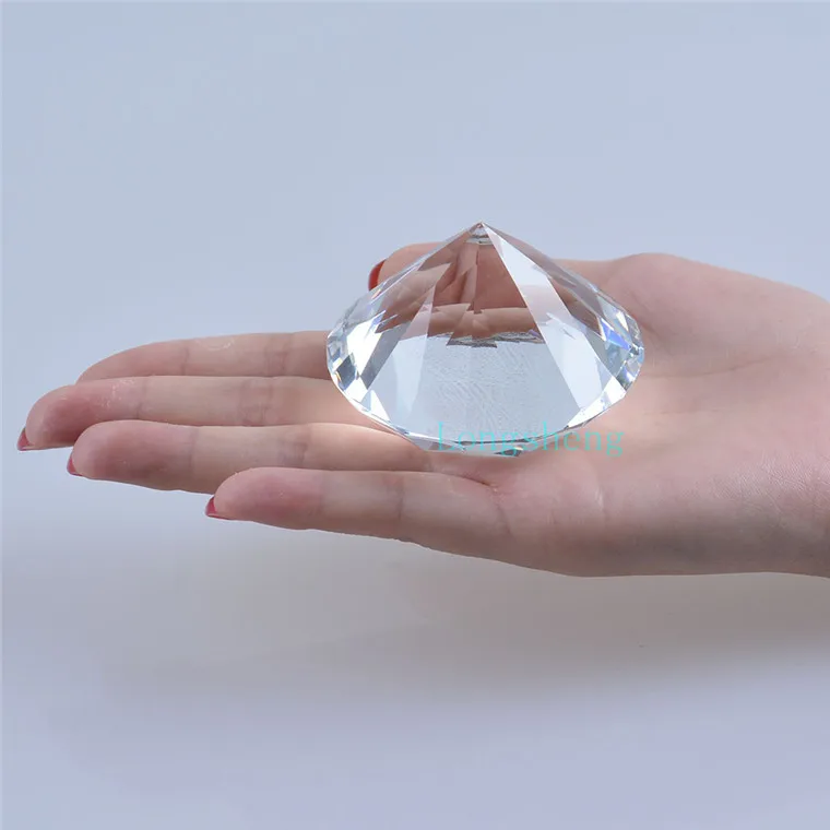 60MM Crystal Glass Diamond Jewelry Craft Living Room Home Decoration Accessories Modern Best Gift For Friend
60MM Crystal Glass Diamond Jewelry Craft Living Room Home Decoration Accessories Modern Best Gift For Friend
