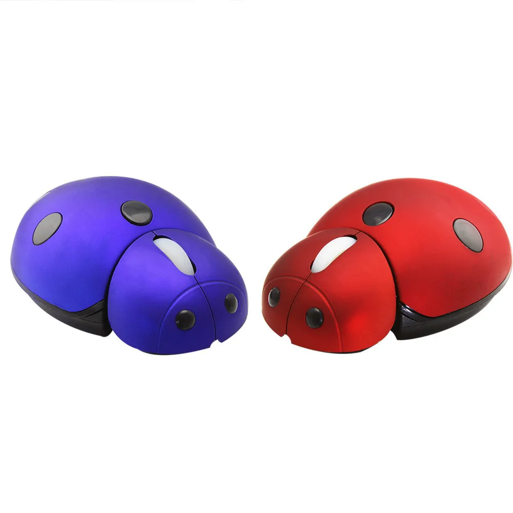2.4G Wireless Mouse Mini Cute Ladybug Design Mause 3000 DPI Optical 3D USB Computer Small Hand Cartoon Mice Kids For Laptop PC
2.4G Wireless Mouse Mini Cute Ladybug Design Mause 3000 DPI Optical 3D USB Computer Small Hand Cartoon Mice Kids For Laptop PC