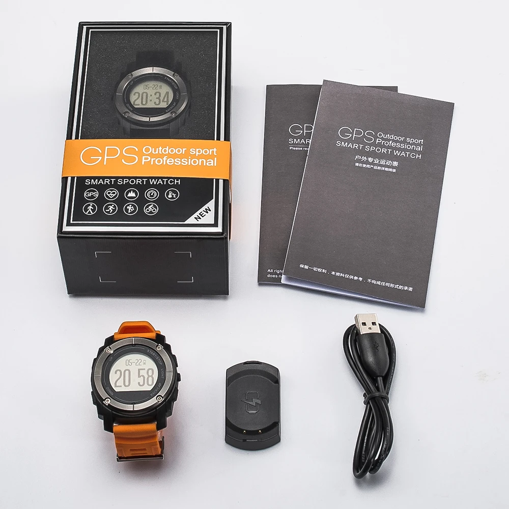 GPS Smart Sport Smartwatch Wristband Outdoor Sport ECG Heart Rate Monitor Bracelet Climbing Altimeter Barometer Call Reminder
GPS Smart Sport Smartwatch Wristband Outdoor Sport ECG Heart Rate Monitor Bracelet Climbing Altimeter Barometer Call Reminder