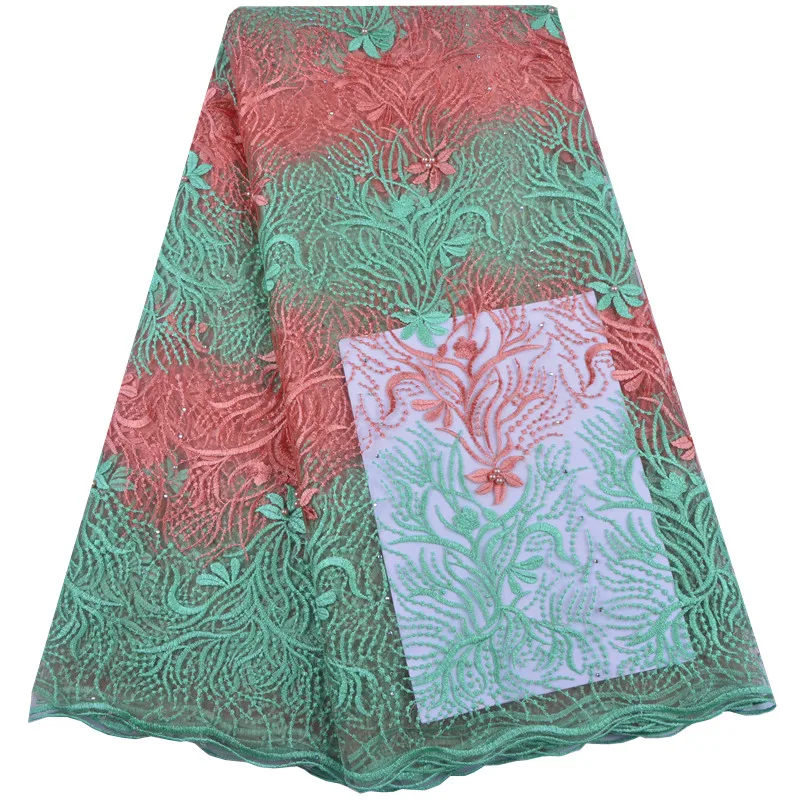 2018 High Quality Nigerian Lace With Stones Green African French Net Lace Fabric Embroidered Tulle Mesh Lace Fabric S1389
2018 High Quality Nigerian Lace With Stones Green African French Net Lace Fabric Embroidered Tulle Mesh Lace Fabric S1389