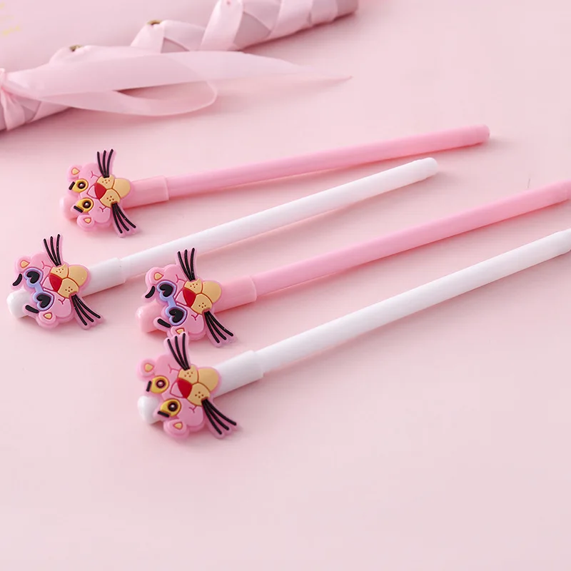 36 pcs/lot Pink Panther Gel Pen Cute 0.5 mm black Ink signature Pen Promotional Gift Stationery School Supplies
36 pcs/lot Pink Panther Gel Pen Cute 0.5 mm black Ink signature Pen Promotional Gift Stationery School Supplies