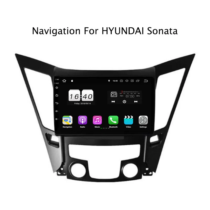 9 дюймов PX30 Android 0 автомобильный DVD мультимедийный плеер для hyundai Sonata 8 YF 2010 2015 gps