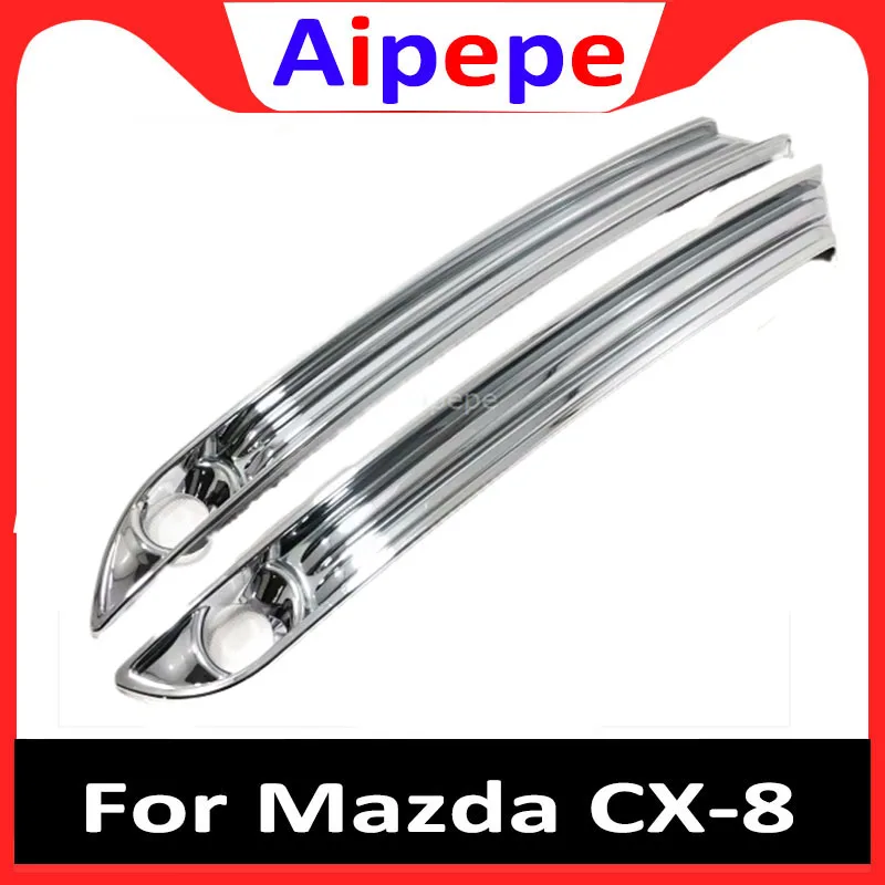 ABS Chrome Car Front Fog Lamp Light Cover Trims For Mazda CX-8 CX8 2017 2018 2019 Car Styling Accessories
ABS Chrome Car Front Fog Lamp Light Cover Trims For Mazda CX-8 CX8 2017 2018 2019 Car Styling Accessories